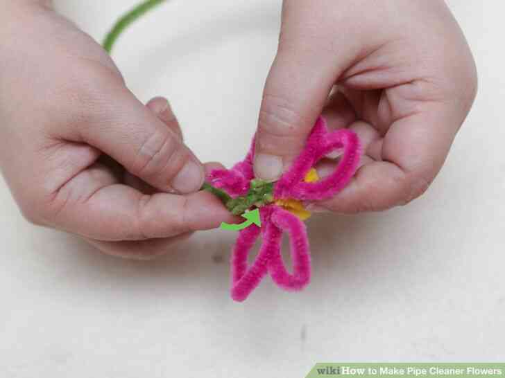 Image intitulée Faire la Pipe Cleaner Fleurs Étape 8